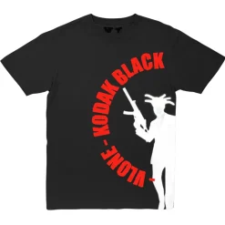 Kodak Black x Vlone Vulture T-shirt Black ||Plus Hot