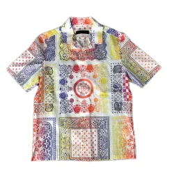 Louis Vuitton Fragment Design Bandana Print Button Up Shirt (SS17) ||Plus Hot