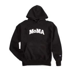 MoMA x Champion Exclusive Hoodie Black ||Plus New
