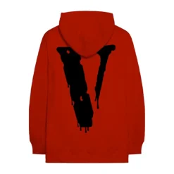 Nav x Vlone Drip Pullover Hoodie Red | PLUS|Plus2 Discount