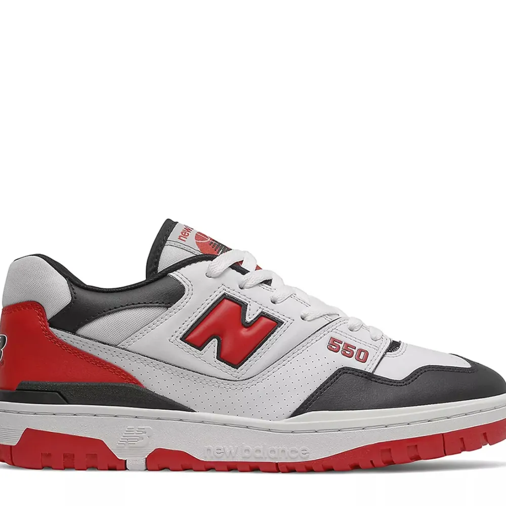 New Balance 550 White Red Black ||Plus Hot