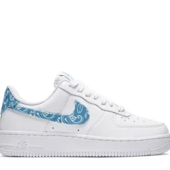 Nike Air Force 1 Low '07 Essential White Worn Blue Paisley (W) ||Plus Best