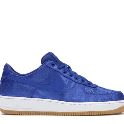 Nike Air Force 1 Low CLOT Blue Silk ||Plus Fashion