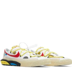 Nike Blazer Low Off-White University Red ||Plus New