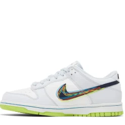 Nike Dunk Low 3D Swoosh Grey (GS) ||Plus Best