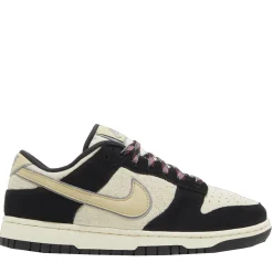 Nike Dunk Low LX Black Suede Team Gold (W)|Plus Outlet