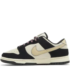 Nike Dunk Low LX Black Suede Team Gold (W)|Plus Outlet