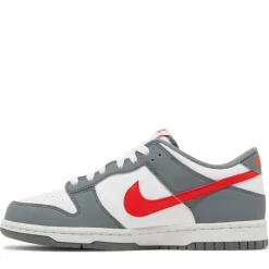 Nike Dunk Low Next Nature Smoke Grey Light Crimson (GS) ||Plus Fashion