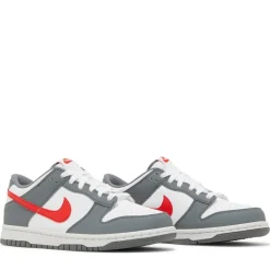 Nike Dunk Low Next Nature Smoke Grey Light Crimson (GS) ||Plus Fashion