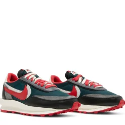 Nike LD Waffle sacai Undercover Midnight Spruce University Red ||Plus Outlet