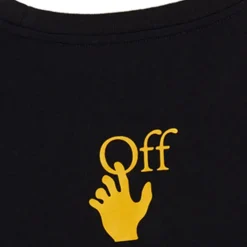 Off-White Caravaggio Painting L/S T-shirt Black/Yellow ||Plus Online
