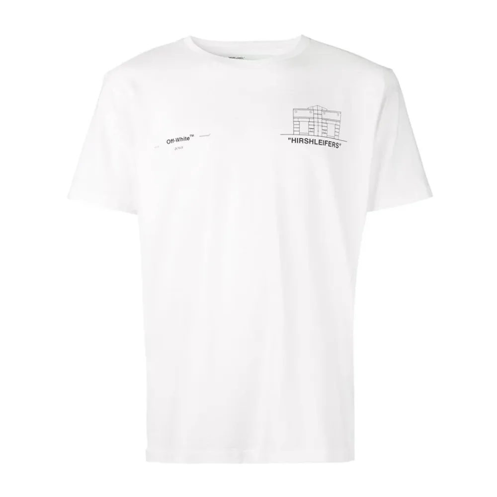 OFF-WHITE x Hirshleifers Bedroom Capsule Tee White ||Plus Online