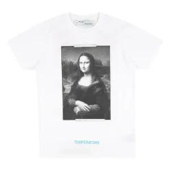 OFF-WHITE x MCA FOS Mona Lisa Tee White ||Plus Outlet