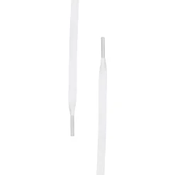 White Waxed Flat Laces | PLUS|Plus Basics Online