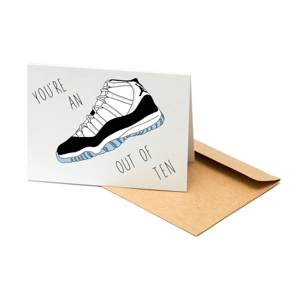 "You’re An Eleven Out of Ten " Greeting Card ||Plus Discount