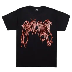 Revenge Red Lightning Tee Black|Plus2 Fashion