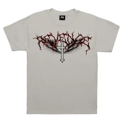 Revenge x Anuel Lightning Reaper Tee Cement | PLUS|Plus2 Hot