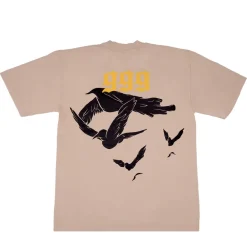 Revenge x Juice Wrld 999 Dove Tee Beige | PLUS|Plus2 Fashion