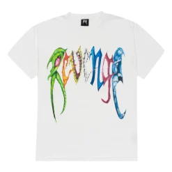 Revenge x Trippie Redd Arch Logo Tee White | PLUS|Plus2 Sale