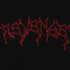 Revenge x Zillakami Cerberus Lightning Tee Black/Red | PLUS|Plus2 Online