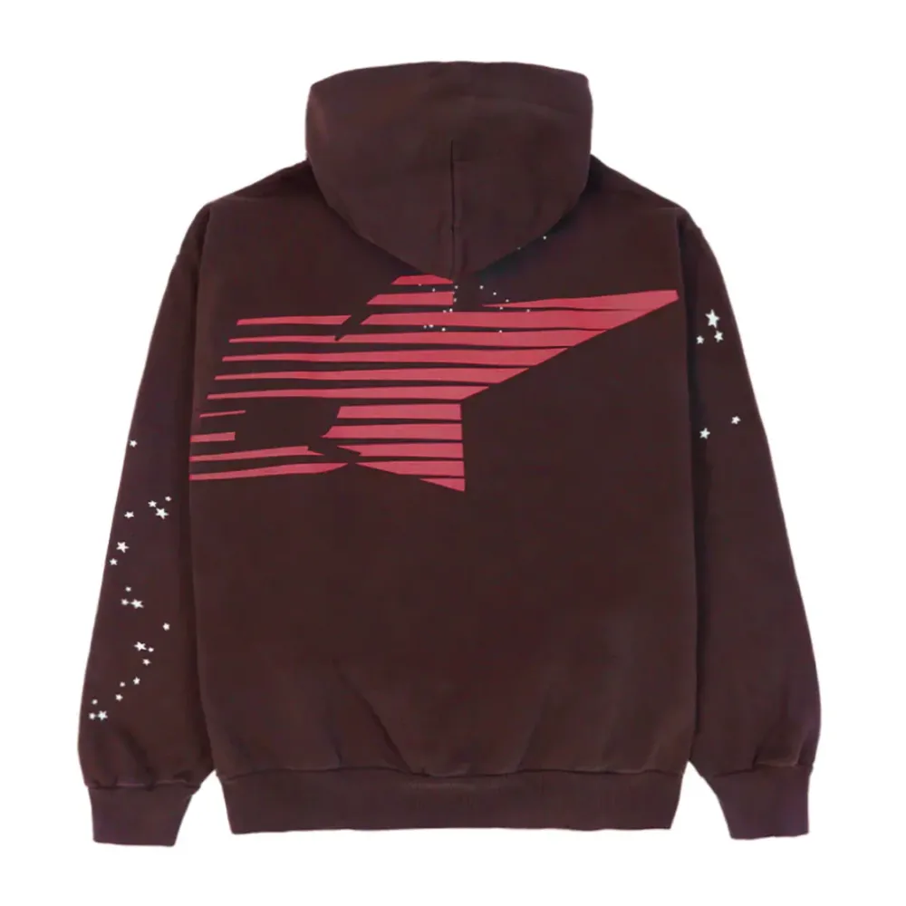 Spider Worldwide Araignee Hoodie Brown ||Plus Clearance