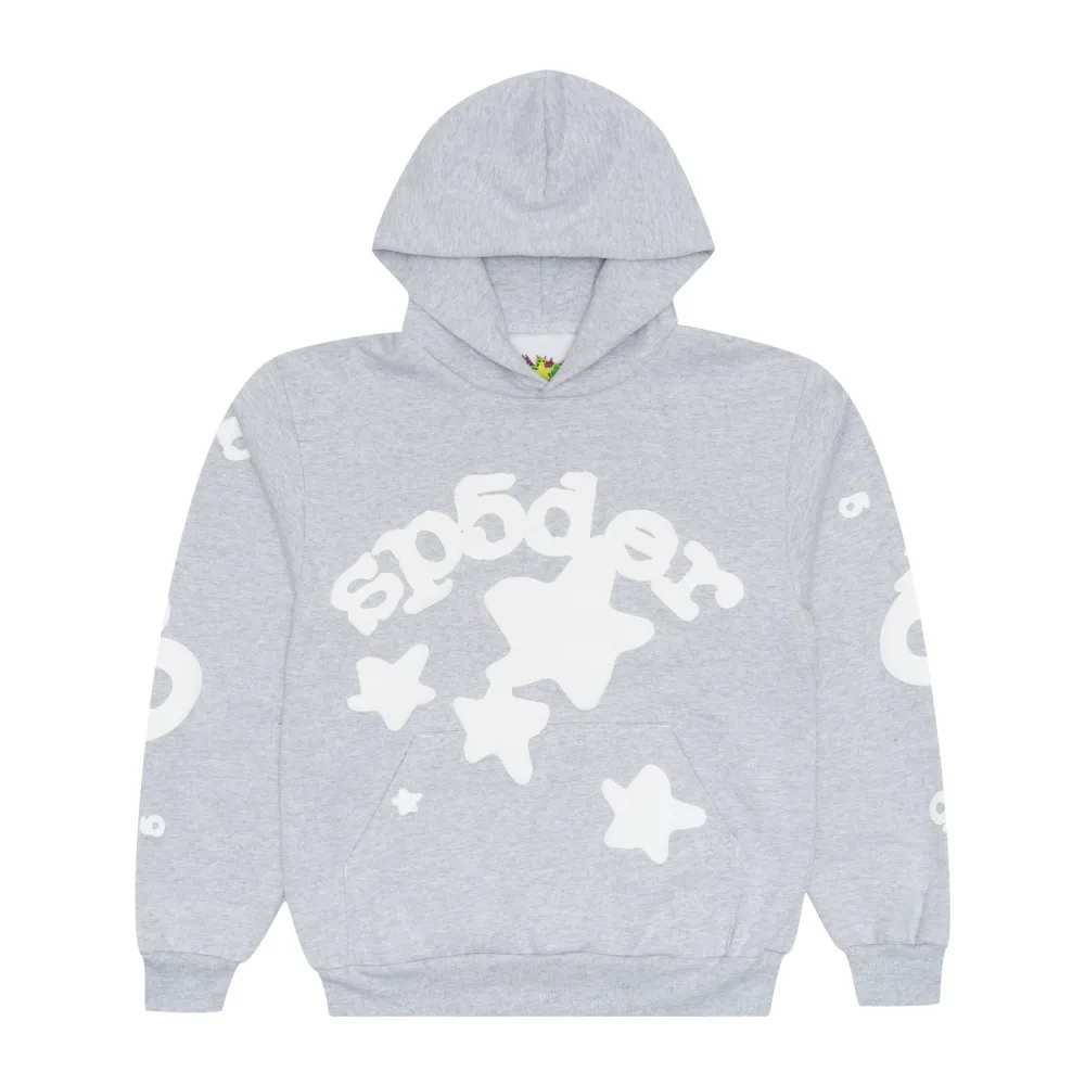 Spider Worldwide Beluga Hoodie Grey | PLUS|Plus2 Clearance