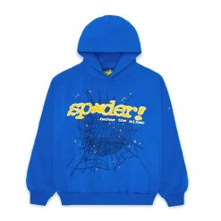 Spider Worldwide TC Web Hoodie Blue | PLUS|Plus2 Online
