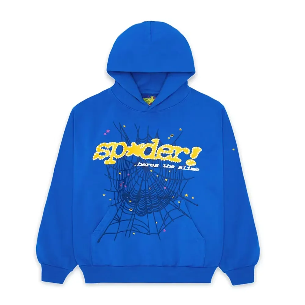Spider Worldwide TC Web Hoodie Blue | PLUS|Plus2 Online