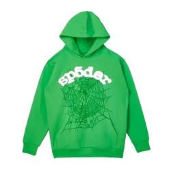 Spider Worldwide Websuit Hoodie Green|Plus New