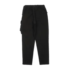Stone Island Brushed Textured Recycled Cotton Cargo Pants Black ||Plus Best