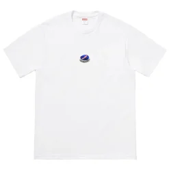 Supreme Bottle Cap Tee White ||Plus Sale
