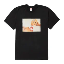 Supreme Cherries Tee Black ||Plus Outlet
