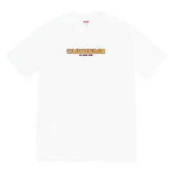 Supreme Connected Tee White ||Plus Outlet