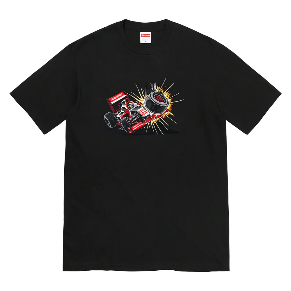 Supreme Crash Tee (FW21) Black ||Plus Best
