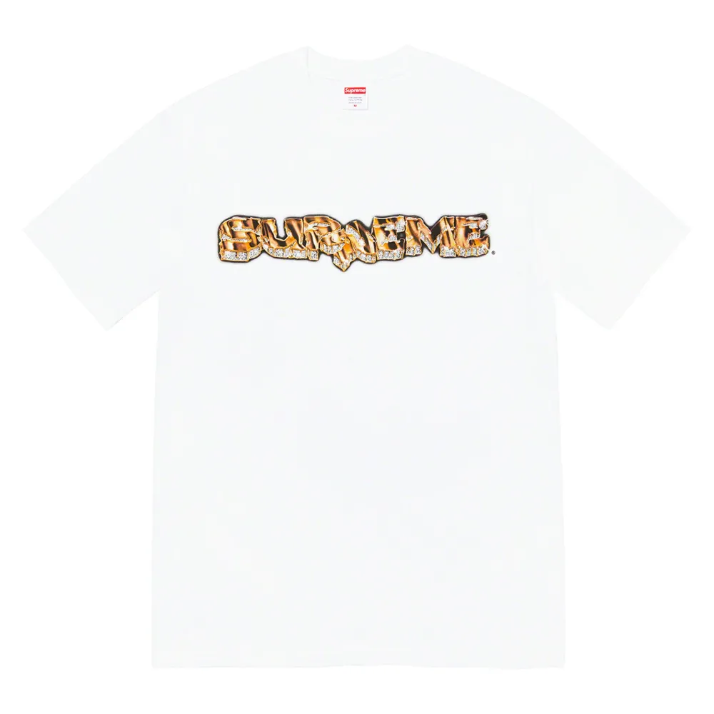 Supreme Diamond Tee White ||Plus Fashion