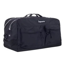 Supreme Duffle Bag (FW22) Black ||Plus Online