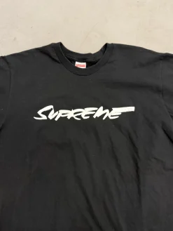 Supreme Futura Logo Tee Black (Used)|PlusA Sale