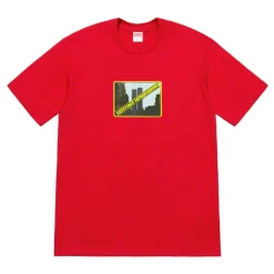 Supreme Greetings Tee Red ||Plus Outlet