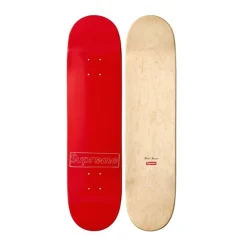 Supreme Kaws Box Logo Skateboard Deck Red (2011) ||Plus Best