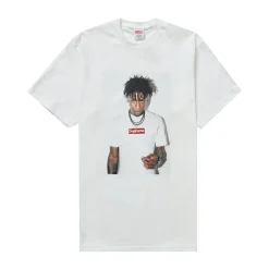 Supreme NBA Youngboy Tee White|Plus Online