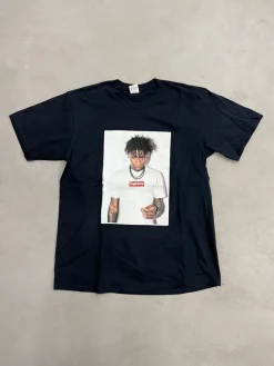 Supreme NBA Youngboy Tee Navy|PlusJ Clearance