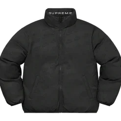 Supreme Nike Reversible Puffy Jacket Black ||Plus Online