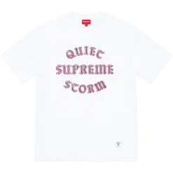 Supreme Quiet Storm S/S Tee White ||Plus Online
