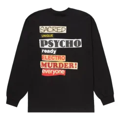 Supreme Sacred Unique L/S Tee Black ||Plus Online