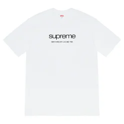 Supreme Shop Tee White ||Plus Hot