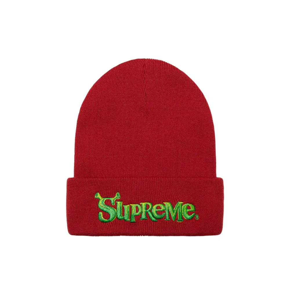 Supreme Shrek Beanie Red ||Plus Hot