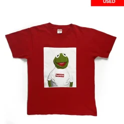 Supreme SS08 Kermit Tee Red (Used)|PlusJ Online
