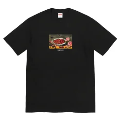 Supreme Strawberries Tee Black ||Plus Discount