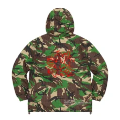 Supreme Support Unit Nylon Ripstop Jacket Swirl Camo ||Plus New