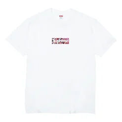 Supreme Takashi Murakami COVID-19 Relief Box Logo Tee White ||Plus Hot